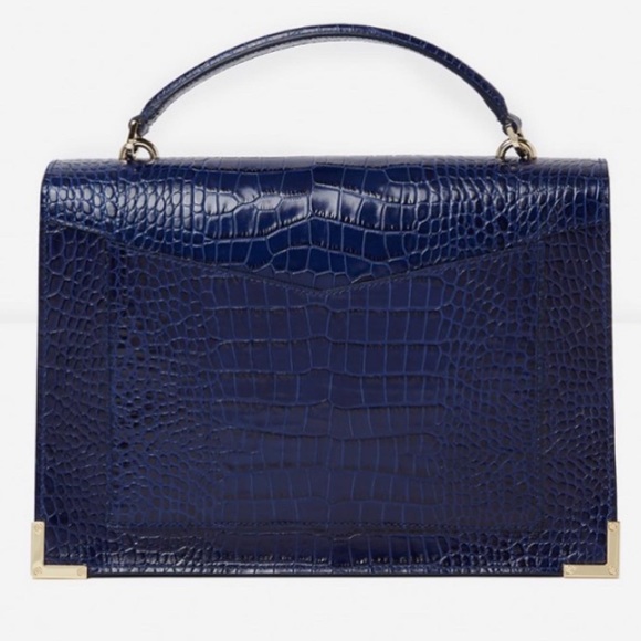 The Kooples MAXI Crocodile-effect Emily Bag - Picture 10 of 16